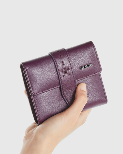 2633 Portefeuille Femme en Cuir Véritable – Élégance & Grande Organisation
