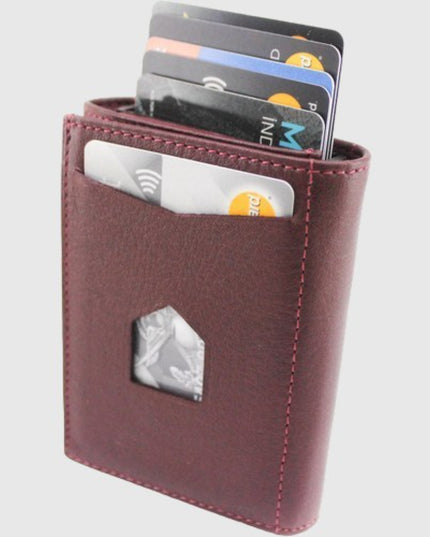 752 Portefeuille RFID en cuir véritable – Élégance, sécurité et praticité