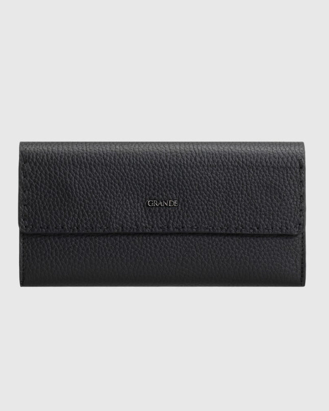 2732 Portefeuille Long Femme en Cuir Véritable – Grande Capacité Élégante