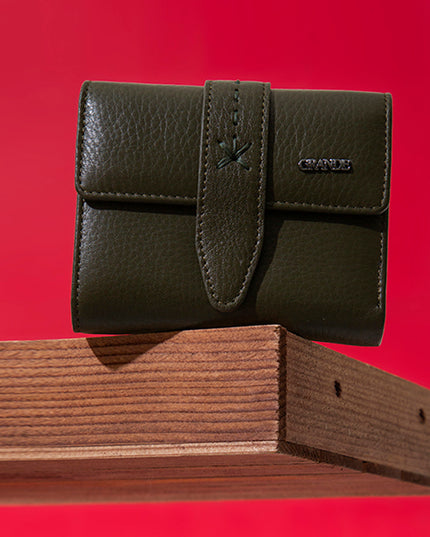 2633 Portefeuille Femme en Cuir Véritable – Élégance & Grande Organisation