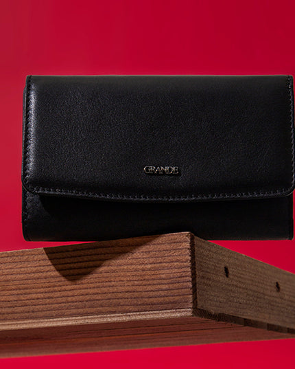 2725 Portefeuille Long Femme en Cuir Véritable – Grande Capacité & Élégance