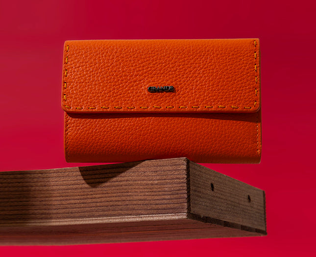 2784 Portefeuille Femme Compact en Cuir Véritable – Élégant & Fonctionnel