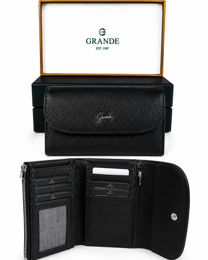 2839 Portefeuille Grande® Long Format – Élégance, Sécurité et Organisation