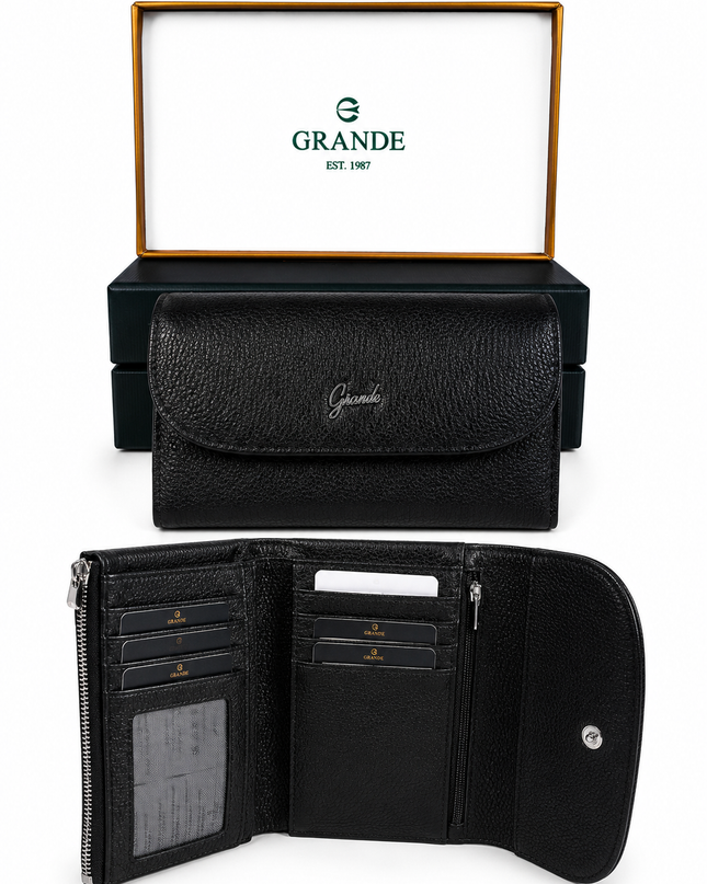 2839 Portefeuille Grande® Long Format – Élégance, Sécurité et Organisation