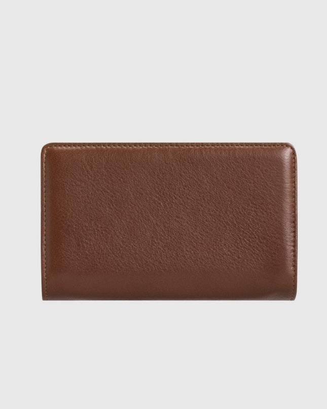 2725 Portefeuille Long Femme en Cuir Véritable – Grande Capacité & Élégance