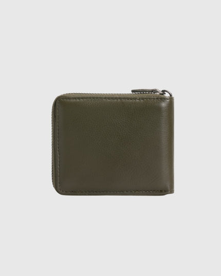 1579 Portefeuille Zippé Homme en Cuir Véritable – Grande Capacité & Sécurité Premium