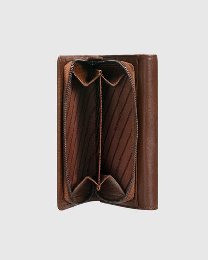 2725 Portefeuille Long Femme en Cuir Véritable – Grande Capacité & Élégance