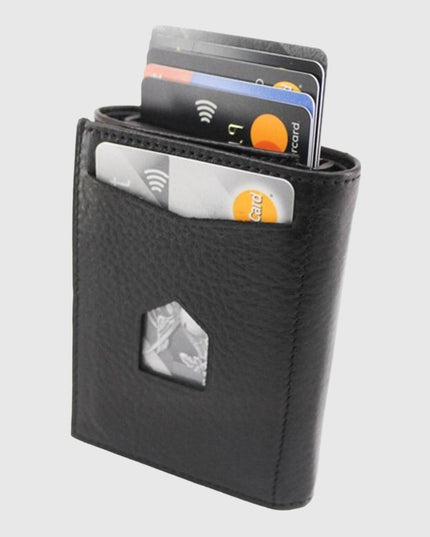 752 Portefeuille RFID en cuir véritable – Élégance, sécurité et praticité