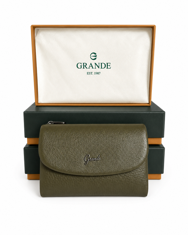 2813 Portefeuille Femme Grande® Élégance – Compact, Chic et Fonctionnel