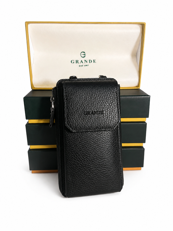 2807 Portefeuille Téléphone Femme Grande® | Bandoulière Amovible & Compartiments Multiples