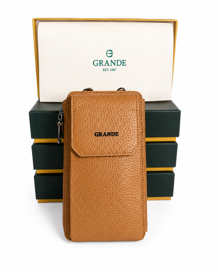2807 Portefeuille Téléphone Femme Grande® | Bandoulière Amovible & Compartiments Multiples