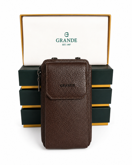 2807 Portefeuille Téléphone Femme Grande® | Bandoulière Amovible & Compartiments Multiples