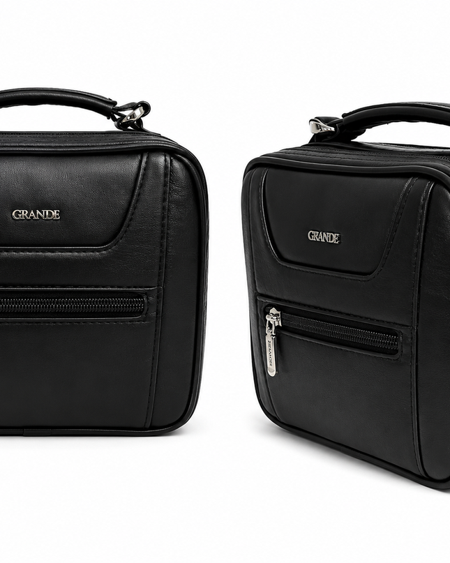 4605 Sac Bandoulière Grande® Multi-Compartiments – Noir Élégant