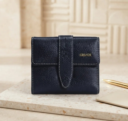 Angella Grande® - Portefeuille Femme l'Élégance en Cuir Véritable