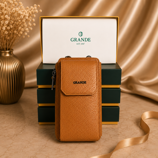 Sofia Grande® – Portefeuille Téléphone Femme à Bandoulière Amovible
