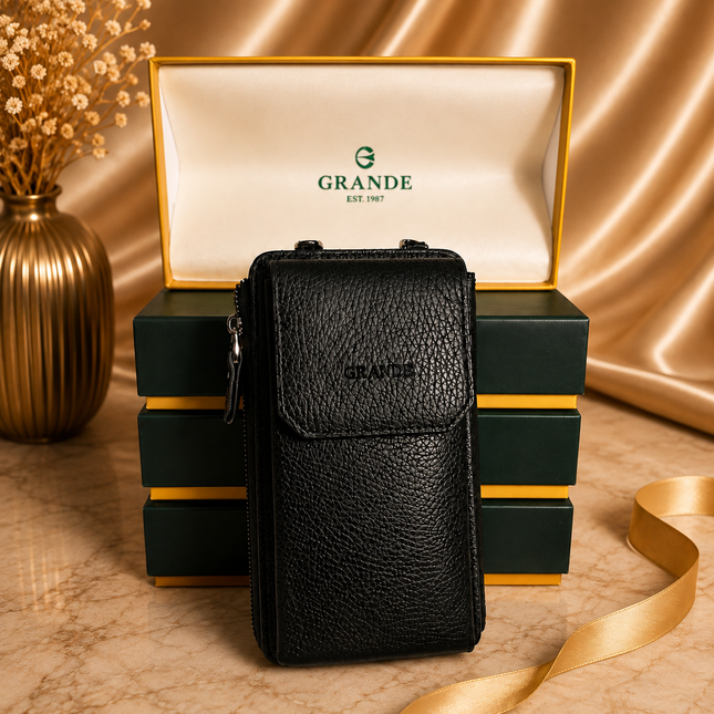 Sofia Grande® – Portefeuille Téléphone Femme à Bandoulière Amovible