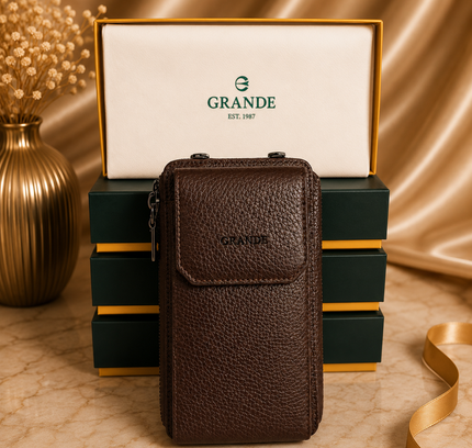 Sofia Grande® – Portefeuille Téléphone Femme à Bandoulière Amovible