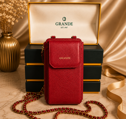 Sofia Grande® – Portefeuille Téléphone Femme à Bandoulière Amovible