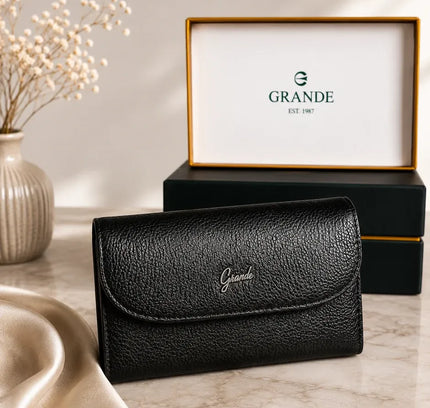 Valentina Grande® — Portefeuille Cuir Long Format Femme