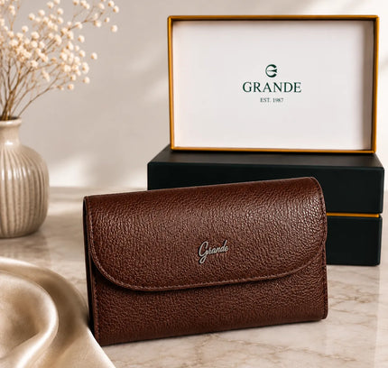 Valentina Grande® — Portefeuille Cuir Long Format Femme