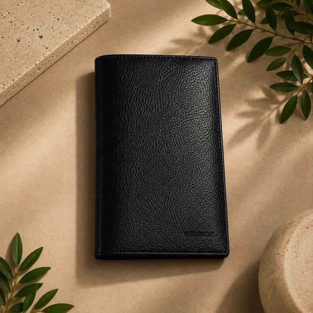 Le Vendôme Grande® – Portefeuille Homme Long en Cuir Véritable