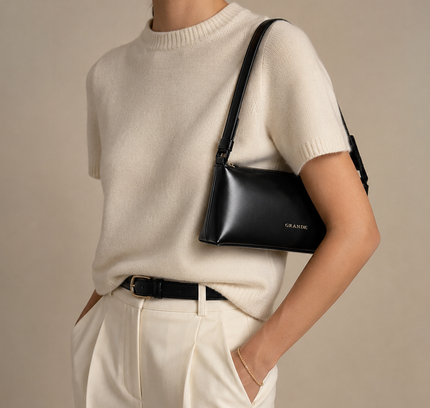 La Colette Grande® - Sac à Main Élégant Noir
