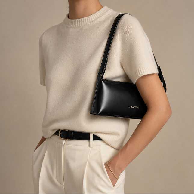 Sac à Main Élégant Grande® Noir
