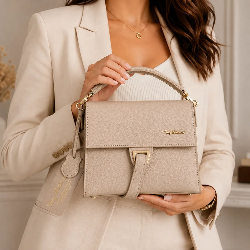 L’Adèle Tony Bellucci® – Sac à Main Femme en Cuir Véritable