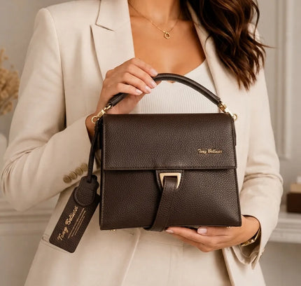 L’Adèle Tony Bellucci® – Sac à Main Femme en Cuir Véritable