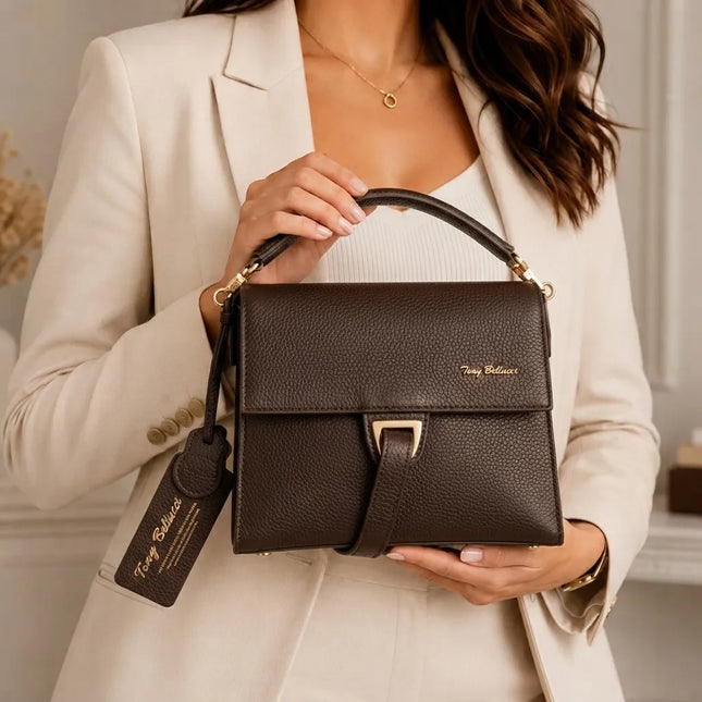 L’Adèle Tony Bellucci® – Sac à Main Femme en Cuir Véritable