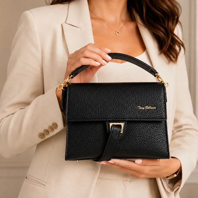 L’Adèle Tony Bellucci® – Sac à Main Femme en Cuir Véritable
