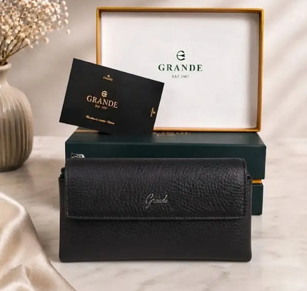 Alessia Grande® – Portefeuille Cuir Femme Premium