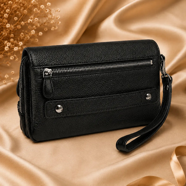 Alessandro Tony Bellucci® – Pochette Homme en Cuir Véritable